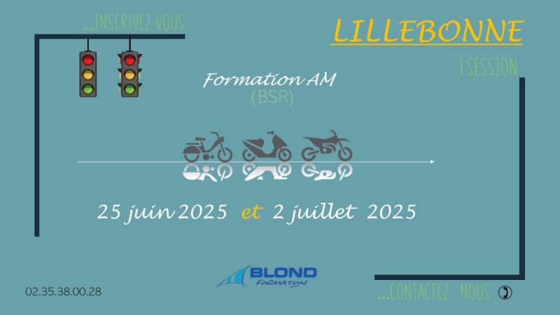 Permis AM (BSR) : Il nous reste des places !