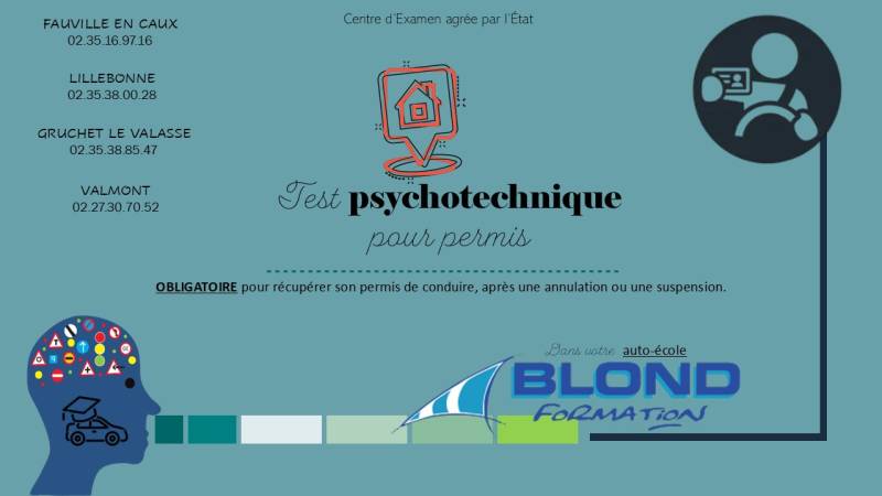 tests psychotechniques en Seine-Maritime, Blond Formation vous accompagne.